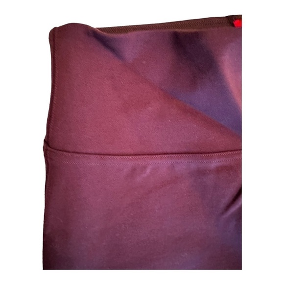 SPANX Ankle Ponte Hem Slit Wine Legging TALL - Picture 3 of 7